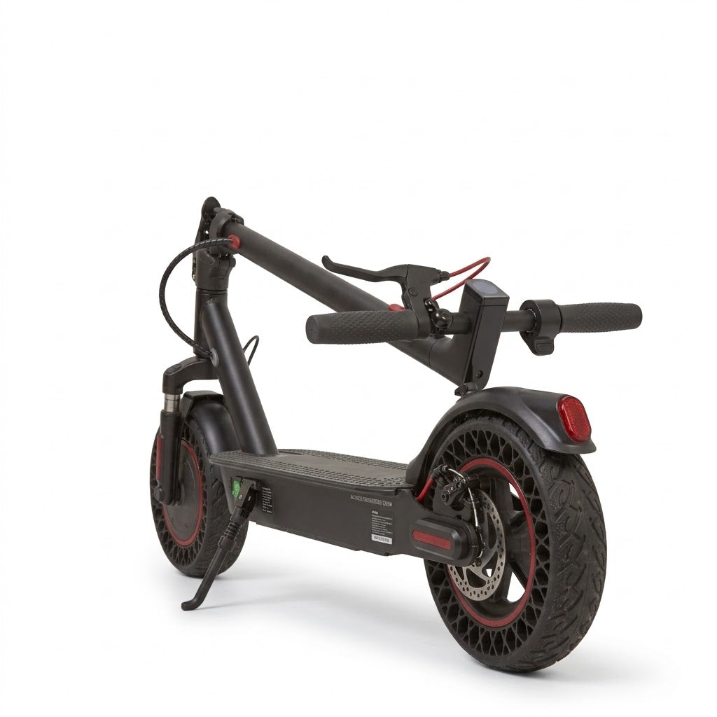 Advanced Electric Scooter – Powerful, practical performance , With a suspension system and a top speed of up to 30 km/h and superior riding comfort from Happy Kiddo.