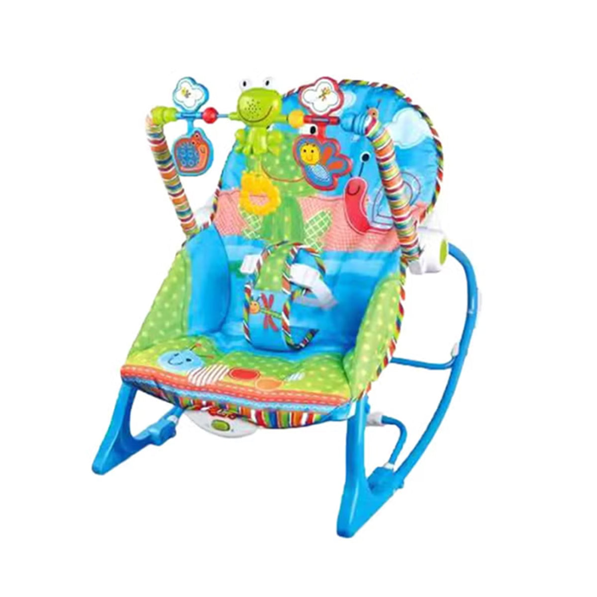 Infant To Toddler Recliner Portable Foldable Unique Design Vibratonal Rocker For Baby
