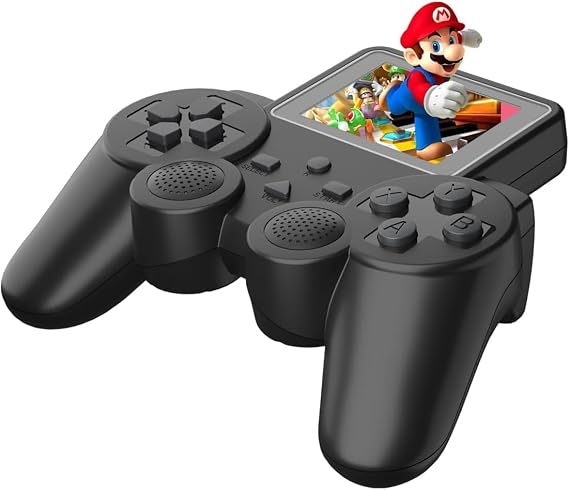 Retro Gaming Console, 520 in 1 Controller Gamepad, Suitable Age 7 to 15 Years, Digital Game Player, Handheld Gaming Game Box, Super Mario