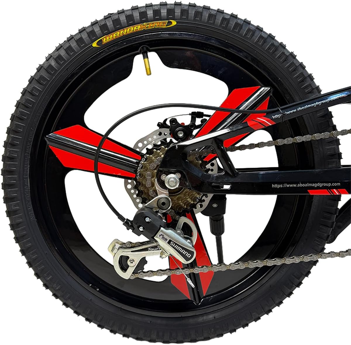 OMY LT 800 Kids Mountain Bike Size 20 - Black