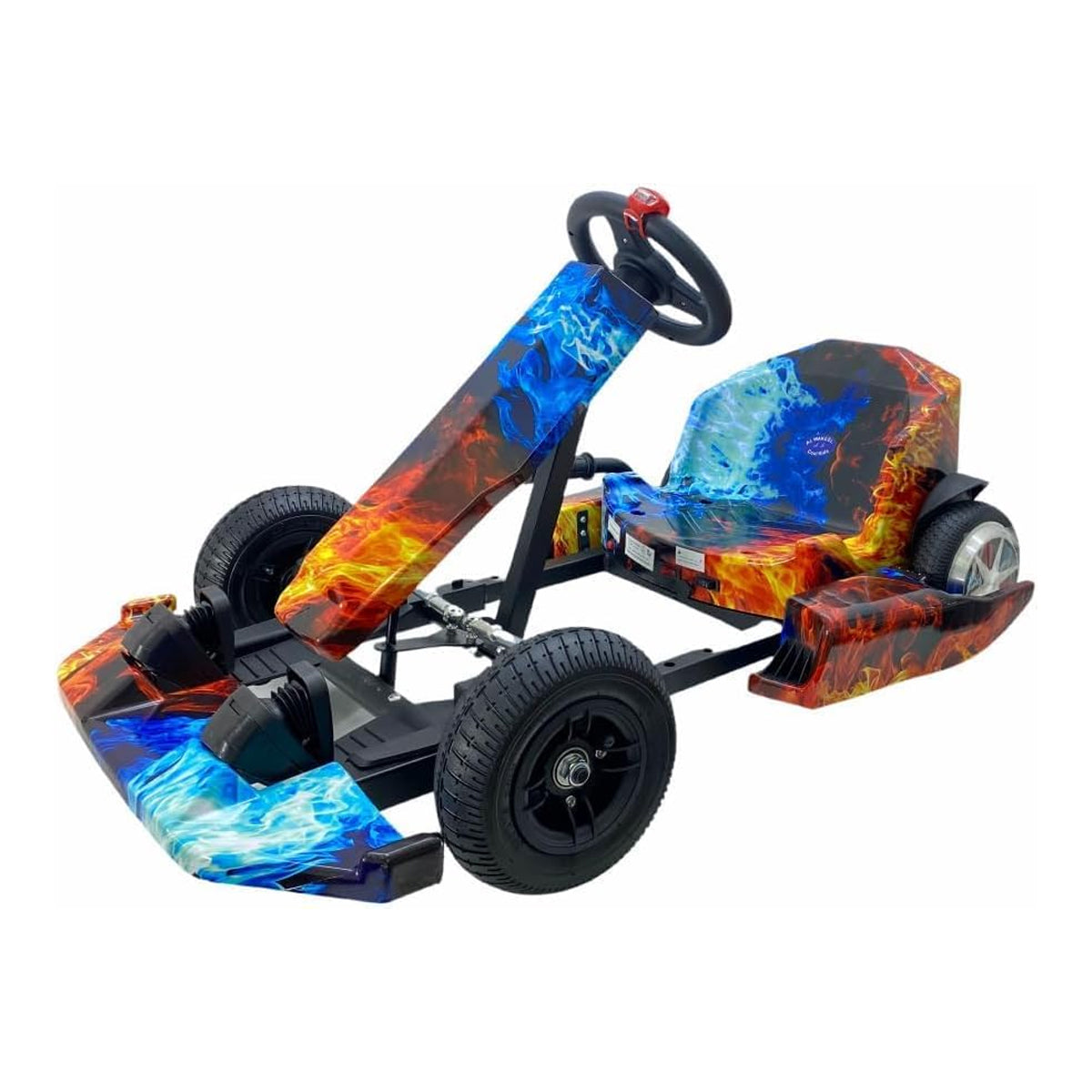 CRONY JL001-04 Electric Amusement Kart- Red & Blue Fire