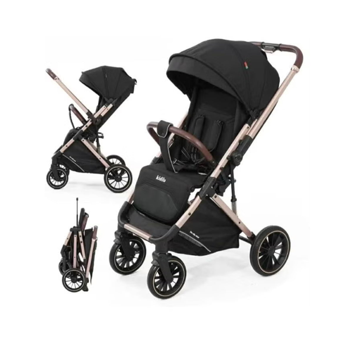 KIDLIO Foldable Baby Stroller – Lightweight & Comfortable