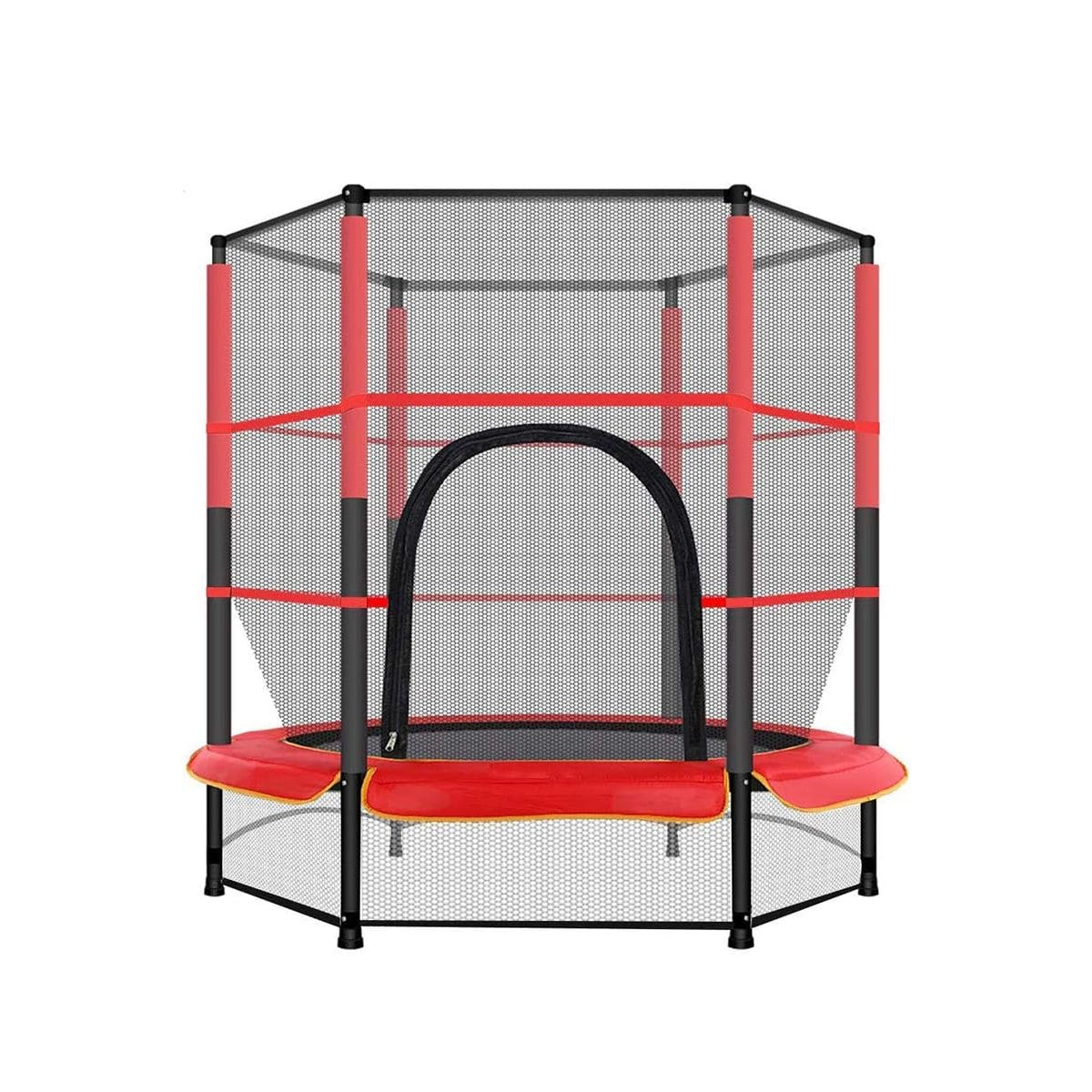 Rainbow Toys 4ft Kids Trampoline with Safety Enclosure