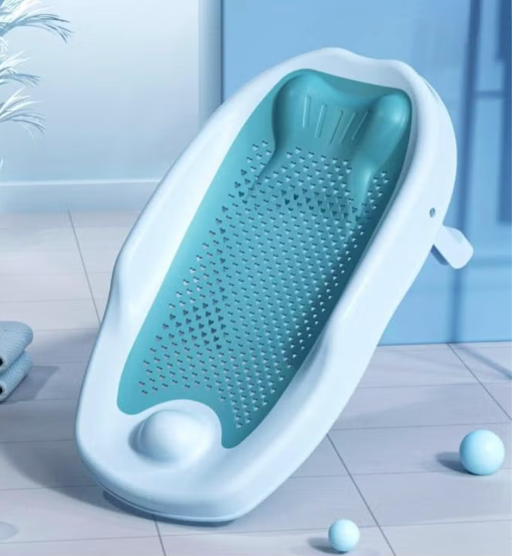 Foldable Baby Bath Tub Seat – Blue