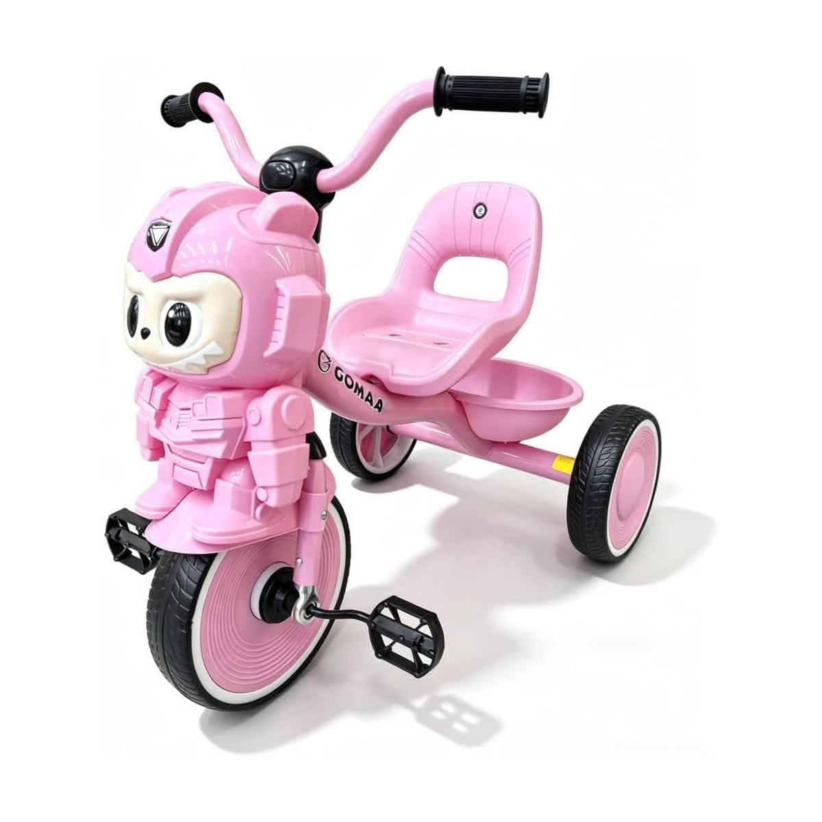 Kids Tricycle with Lights & Music | 2–5 Years
