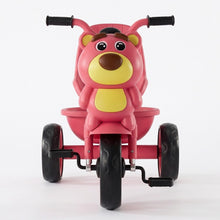 Happy Kiddo children's bike featuring a cute teddy bear design 🧸🚲... Fun and safety for your child  pink!