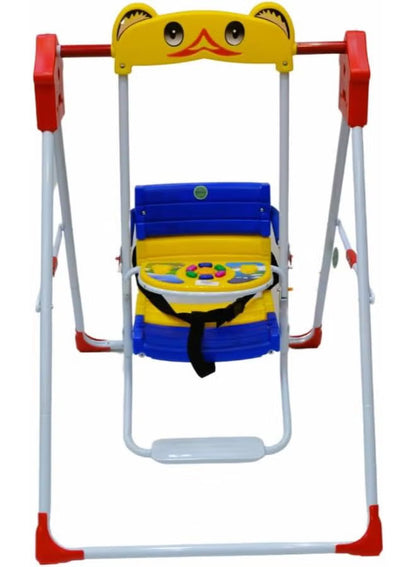 Kids Swing with Music & Triple Safety Strap