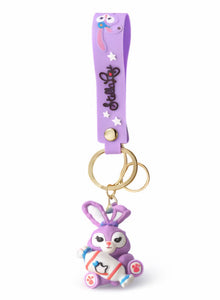 Cute Bunny Keychain (StellaLou) from Happy Kiddo(Multiform) 🐰💜