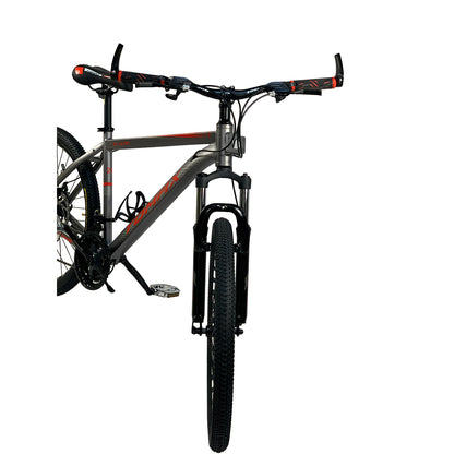 Tomax 26-inch bike – disc brakes and front suspension for a comfortable and safe ride .Gray
