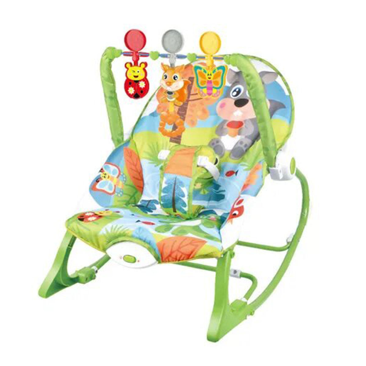Infant-to-Toddler Rocker & Bouncer – Comfort and fun for your baby from day one! 👶✨