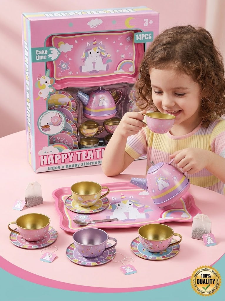 🦄🫖 Tea time and fun with the magical unicorn set! (Happy Tea Time) 💖✨