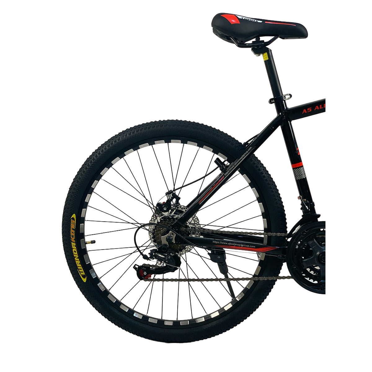 Tomax 26-inch Bike – Speed and Safety in One Design(Black)
