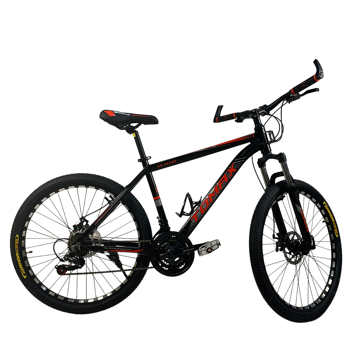 Tomax 26-inch Bike – Speed and Safety in One Design(Black)