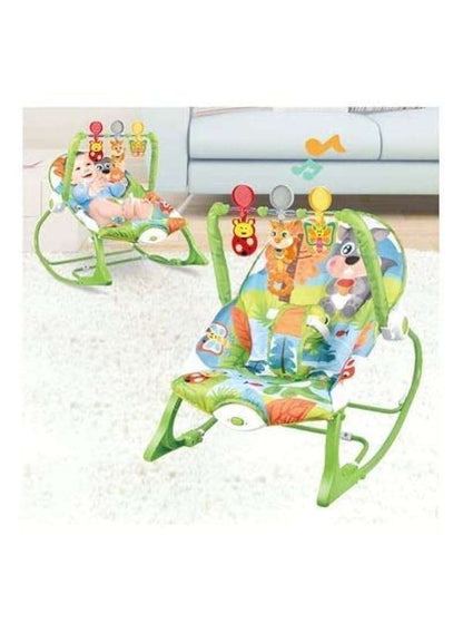 Infant-to-Toddler Rocker & Bouncer – Comfort and fun for your baby from day one! 👶✨
