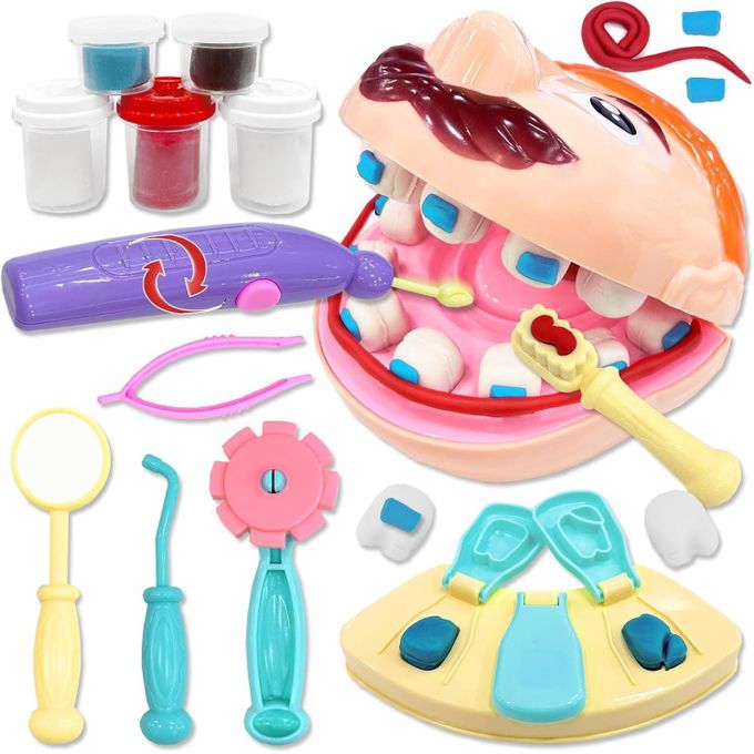 🦷 Fun and Educational Dentist Game (Kit Dentista) – Turn your child into a creative dentist with Happy Kiddo! 🩺✨