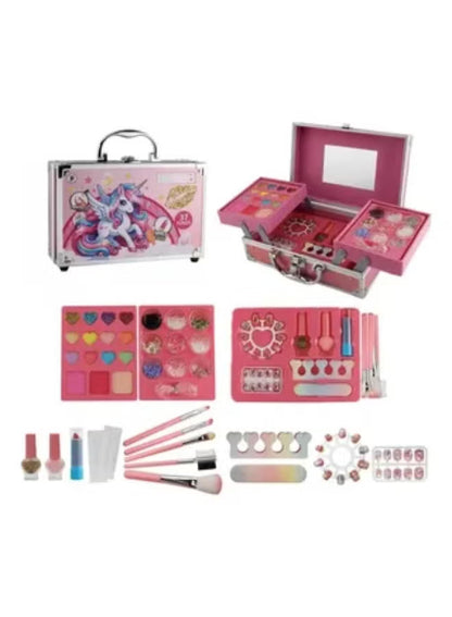 Happy Kiddo Mermaid-Themed Cosmetic and Accessory Bag – A Treat for Your Little Girl | The Perfect Gift for Your Little Princess