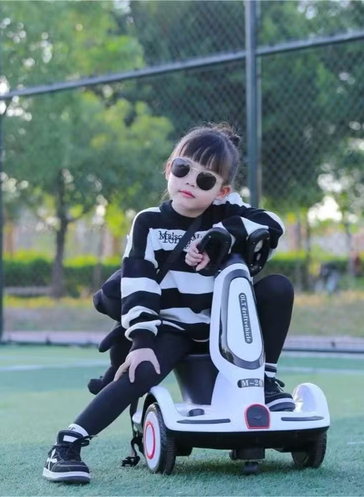 Electric Scooter for Kids | 6V Battery | 380W Motor | Adjustable Speed | LED Lights | Music