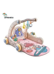 4 in 1 Baby Play Mat, Baby Grooming Center with Walker