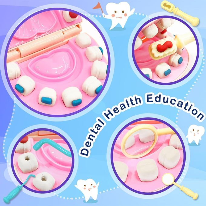 🦷 Fun and Educational Dentist Game (Kit Dentista) – Turn your child into a creative dentist with Happy Kiddo! 🩺✨