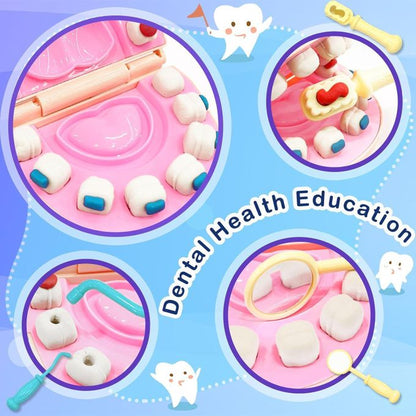 🦷 Fun and Educational Dentist Game (Kit Dentista) – Turn your child into a creative dentist with Happy Kiddo! 🩺✨