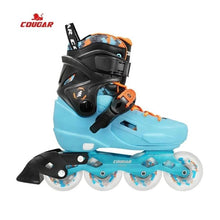🛼 Cougar 319 Professional Inline Skates (BLUE) – Adventure, speed, and absolute safety (35/38)!