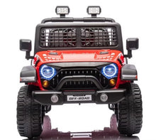 12V Kids' Ride-On Car with a Durable Jeep-Style Design and Remote Control – Red. The Perfect Choice and Gift for Your Child from Happy Kiddo.