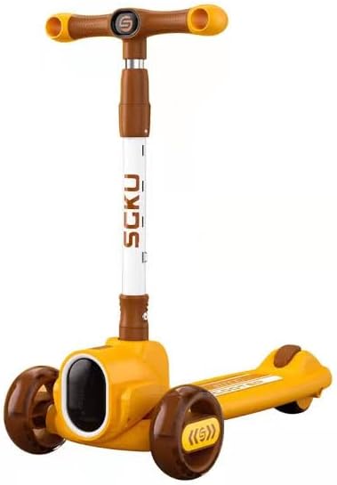 🛴 Stylish, light-up kids' scooter with a unique design by Happy Kiddo 🛴