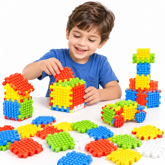 BEINZI "Blocks Play & Learn" Smart Building Blocks – Play, Create, and Learn! 🧩✨