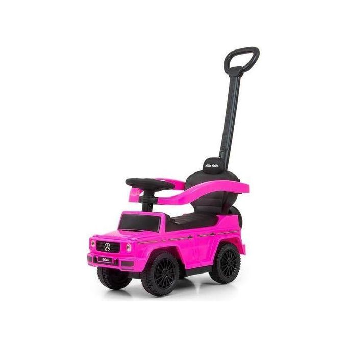Happy Kiddo Licensed Ride-On Car for Kids (Foot-to-Floor – Pink)