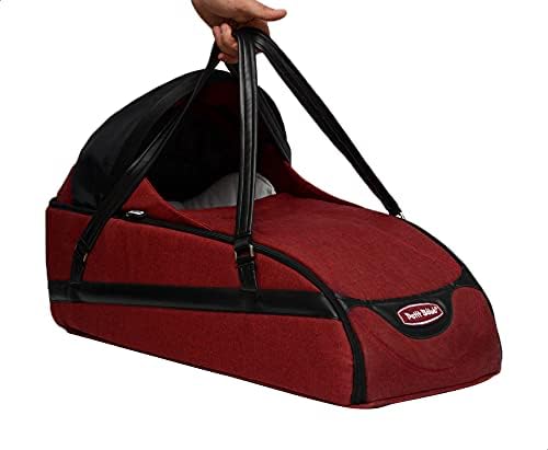 Petit Bebe Carry Cot Premium - red*Black