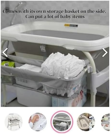 🌟 Innovative 6-in-1 Baby Feeding and Changing Table by Happy Kiddo 🌟