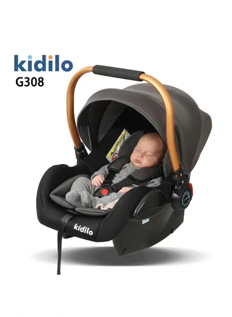 Kidilo Child Car Seat 308 – Stage 1 (0–13 kg) with a sturdy metal handle