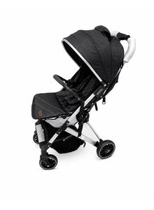 Travel System Stroller & Car Seat Set, Foldable, 5-Point Harness, Black