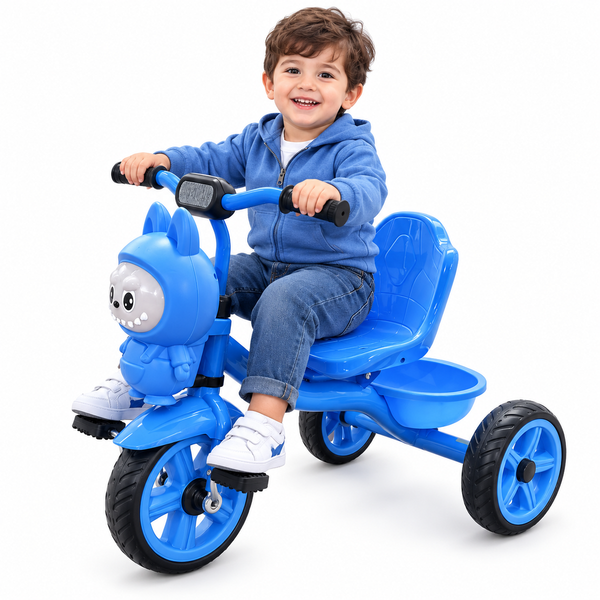 🚲 The fun children’s tricycle from GOMAA, in an attractive, modern color (blue)