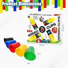 "Wonka Speed Cups" – a competitive game for individuals and groups, accommodating up to 4 players.