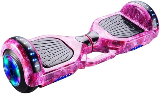 6.5 Inch Smart Auto Balance Hoverboard (Galaxy pink)