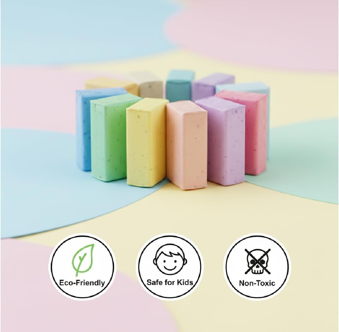 Happy Kiddo 36-Color Non-Toxic Air-Dry Clay Set – Soft, Lightweight Magic Clay for Creative Crafts and Modeling Fun