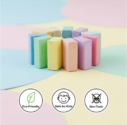 Happy Kiddo 36-Color Non-Toxic Air-Dry Clay Set – Soft, Lightweight Magic Clay for Creative Crafts and Modeling Fun