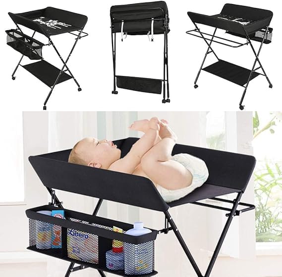 The Happy Kiddo Smart Diaper Changing Table—designed for every mom who prioritizes her baby's safety. Comfort, security, and convenience for you! 👶✨