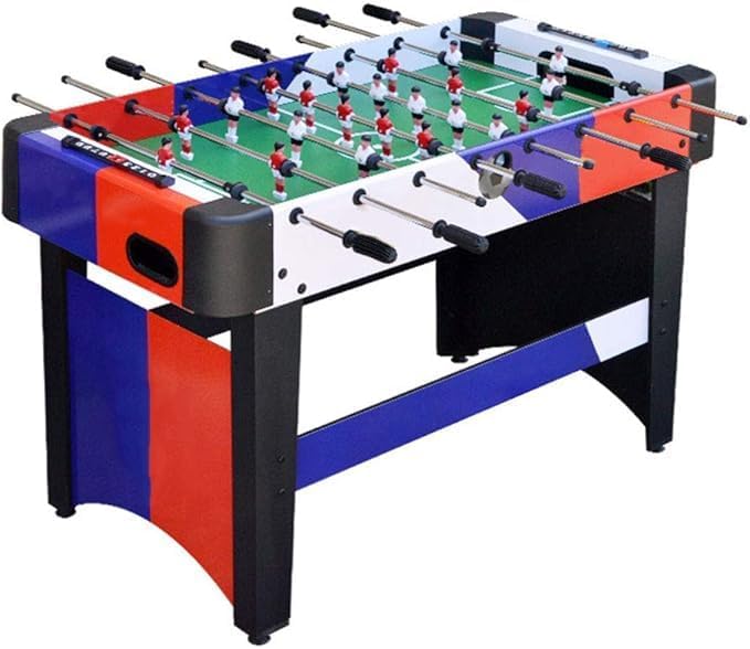 Table Football Tables, Standard Football Machine, Football Game for Kids and Adults with Ergonomic Handles, 47.24 * 23.62 * 31.88 inch, Multifunctional Table Games_happy_kiddo