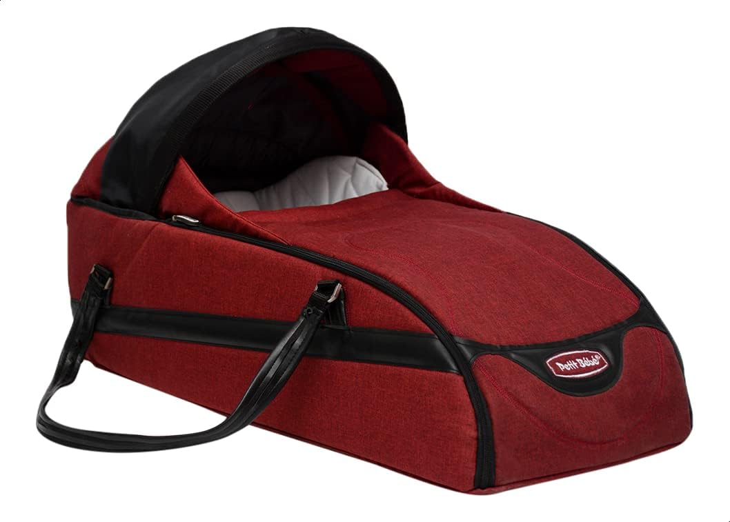 Petit Bebe Carry Cot Premium - red*Black