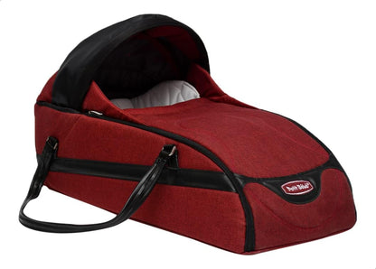 Petit Bebe Carry Cot Premium - red*Black