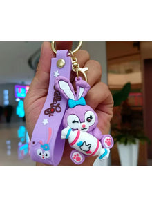Cute Bunny Keychain (StellaLou) from Happy Kiddo(Multiform) 🐰💜
