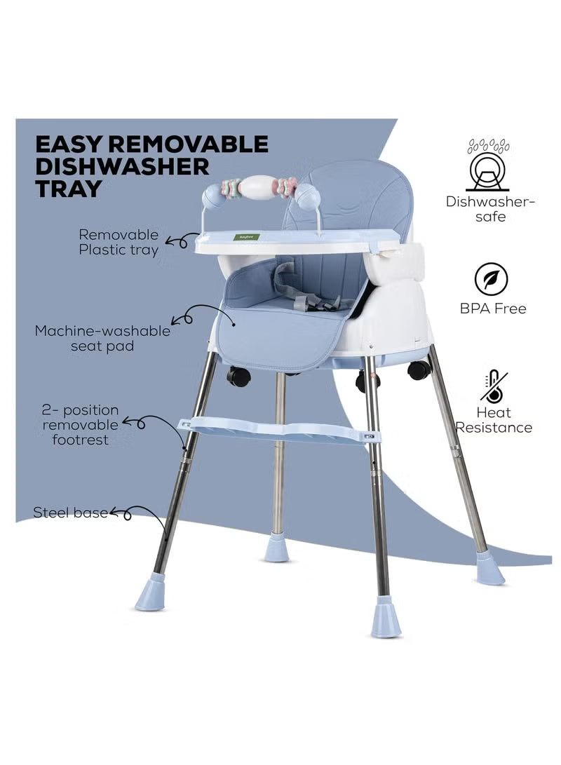 Happy Kiddo Multifunctional High Chair – a practical and stylish design for every meal and playtime.