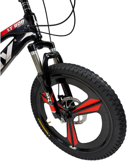 OMY LT 800 Kids Mountain Bike Size 20 - Black