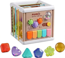 A 9-in-1 multifunctional educational toy for children – fostering skill development and intelligence, brought to you by Happy Kiddo! 🎹🧸✨