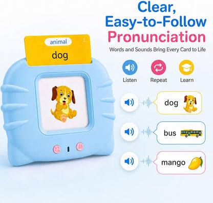 Educational Talking Flashcards for Kids (Ages 1–6) – British English: Audio-based educational games and preschool learning resource from Happy Kiddo.