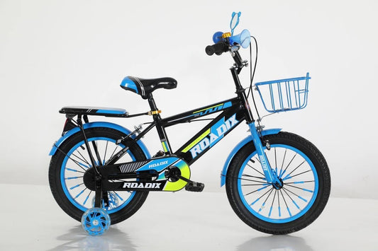 Rooadix 16" Kids Bike | Training Wheels | Basket