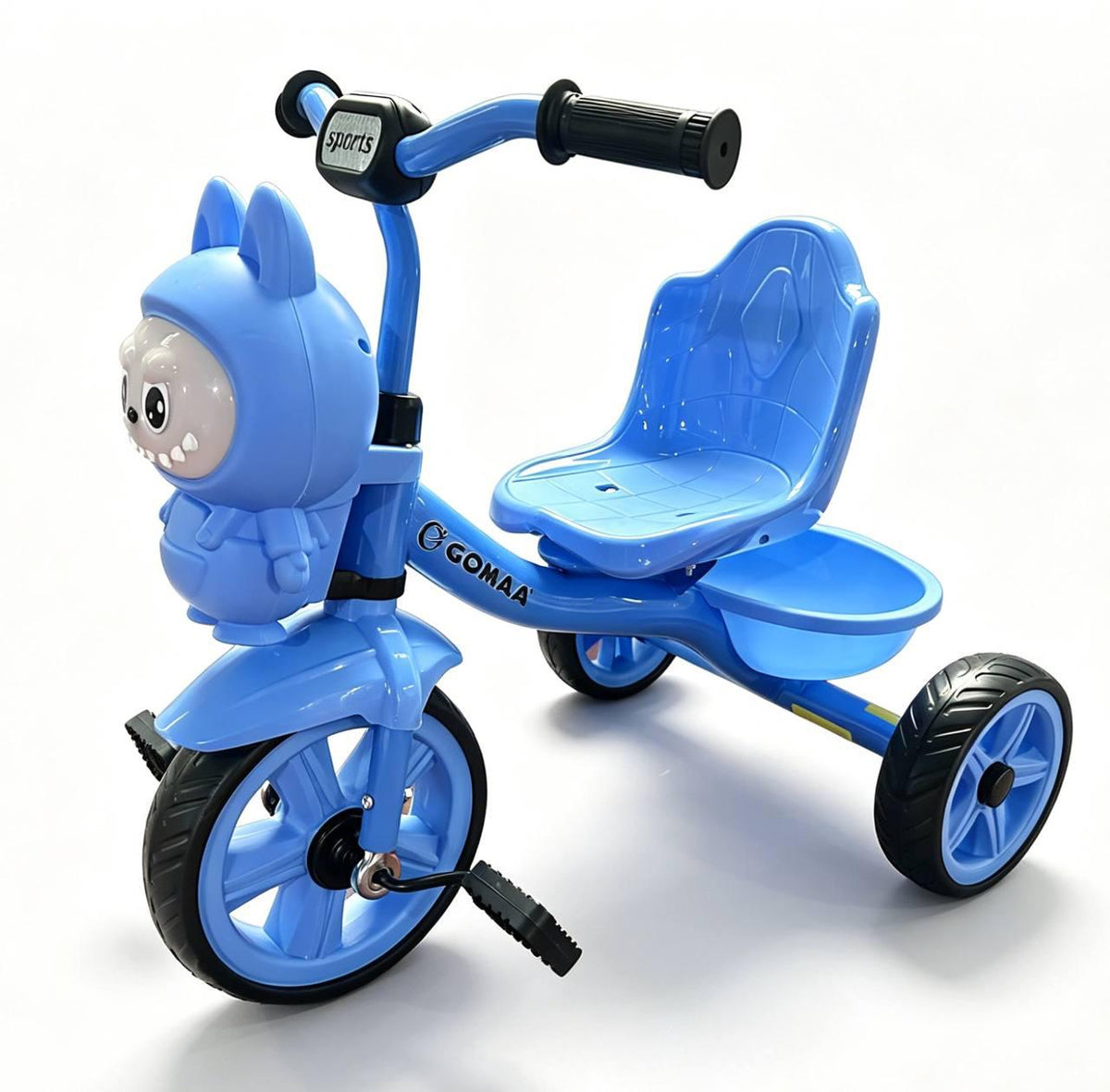 🚲 The fun children’s tricycle from GOMAA, in an attractive, modern color (blue)