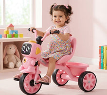 Kids Tricycle with Lights & Music | 2–5 Years | Pink